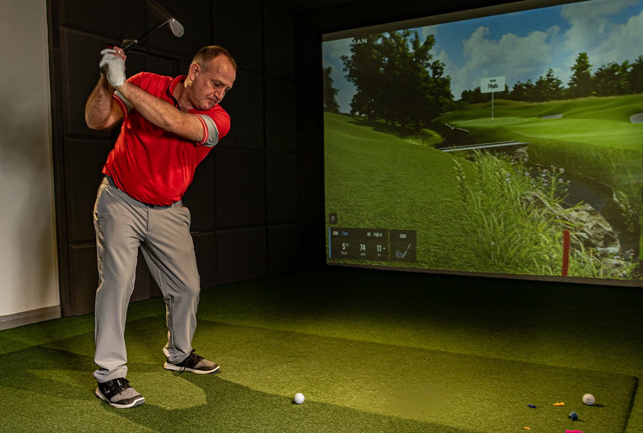 Next Level Golf practice