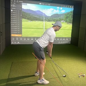 Next Level Golf Lessons Studio lesson shot Aug-25 (solo golfer) 3 Next Level Golf Lessons Studio lesson shot Aug-25 (solo golfer) 3
